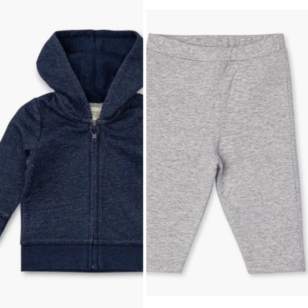 GUC Monica & Andy Lined Zip Up Sweatshirt & Pants